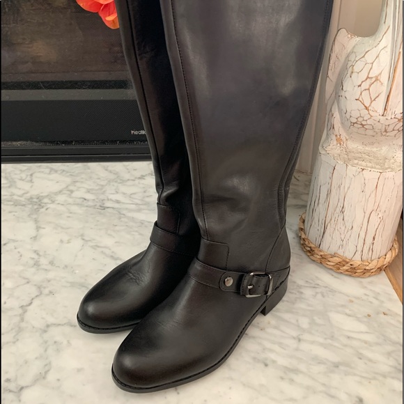 me too Shoes - Me Too Pristine Black Riding Boots